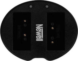 Newell Double Battery Charger Compatible with Fujifilm