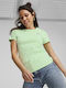 Puma Women's Athletic T-shirt Green