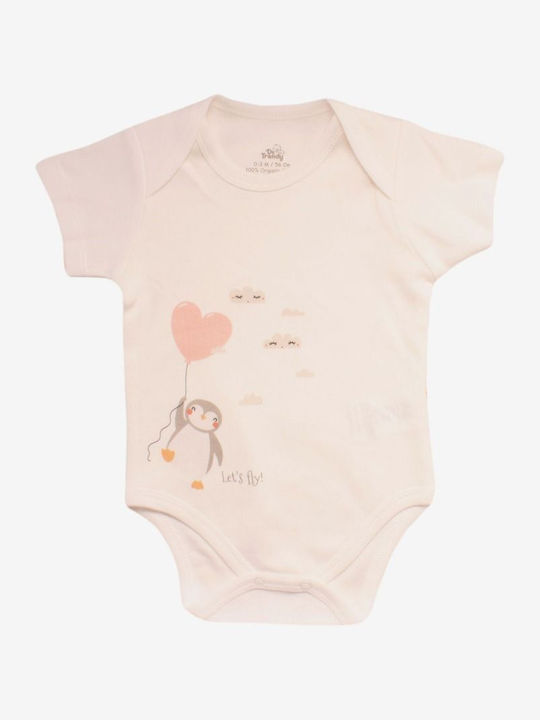 Trendiges Ecru-Baby-Strampler