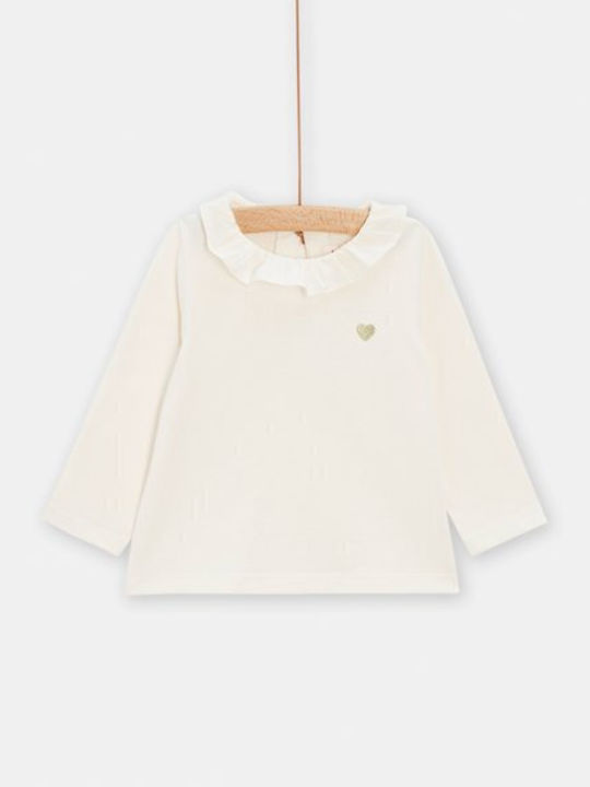 Dpam Kids Blouse Long Sleeve Ecru