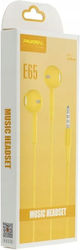 Pavareal 601409 In-ear Handsfree με Βύσμα 3.5mm Κίτρινο