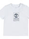 Kinder-T-Shirt Weiß Logo