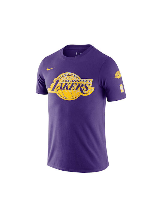 Nike Los Angeles Lakers Παιδικό T-shirt Μωβ