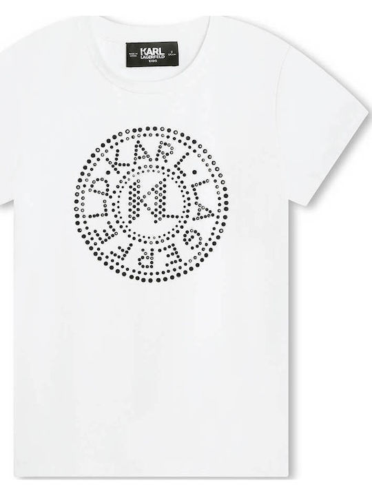 Karl Lagerfeld Παιδικό T-shirt Λευκό