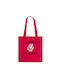 Print Τσάντα για Ψώνια σε Κόκκινο χρώμα