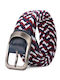 Elastic Men's Belt Knitted Multicolored
