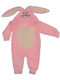 Nurcix Baby Kinder Einteiliger Schlafanzug Winterlich Pink