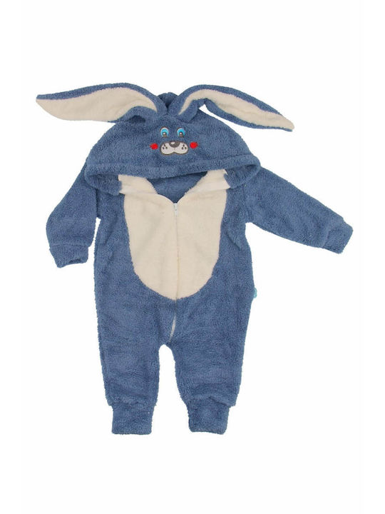 Nurcix Baby Pijama întreagă pentru copii De iarnă Fleece RAF