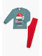 Pretty Baby Kinder Schlafanzug Winterlich GREEN/RED