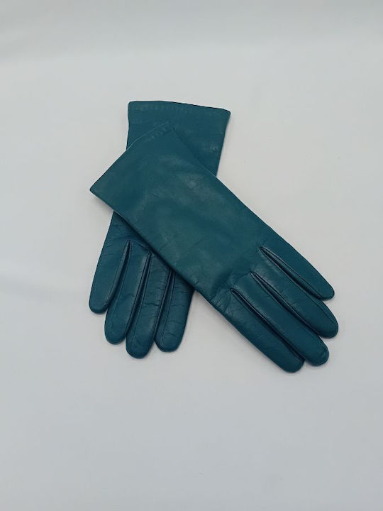 Fullah Sugah Πράσινα Γυναικεία Δερμάτινα Γάντια