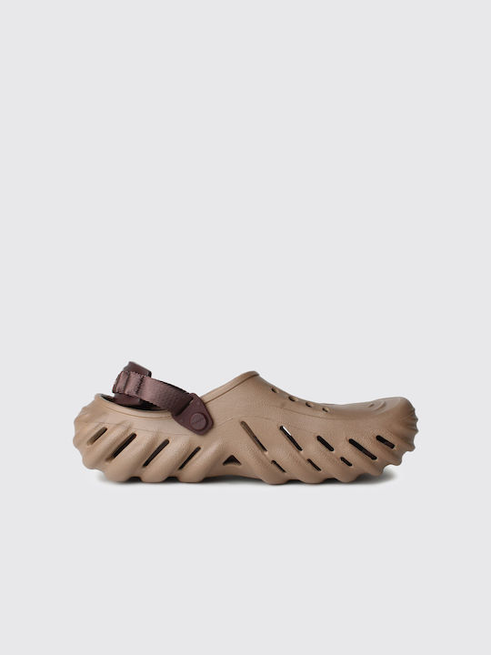 Crocs Echo Clog Clogs Brown