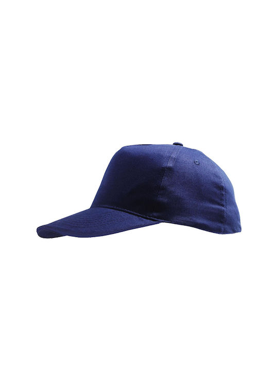 Sol's Παιδικό Καπέλο Jockey Υφασμάτινο Navy Μπλε