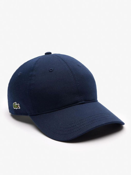 Lacoste Παιδικό Καπέλο Jockey Υφασμάτινο Navy Μπλε
