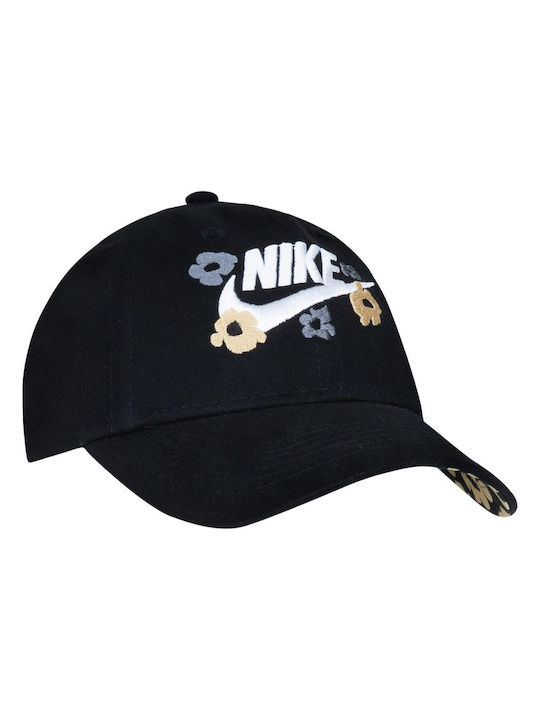 Nike Παιδικό Καπέλο Jockey Υφασμάτινο Cap Μαύρο