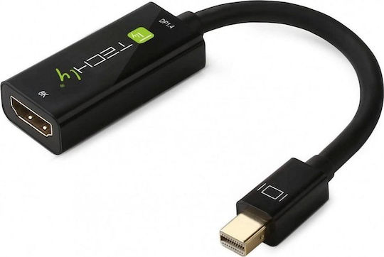 Techly Μετατροπέας mini DisplayPort male σε HDMI female (364170)