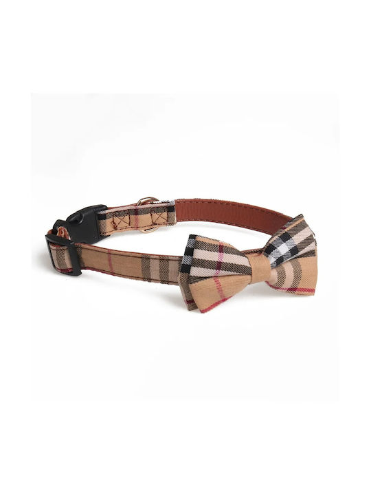 Περιλαίμιο Dog Collar in Brown color Small