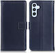 Mad Mask Wallet Δερμάτινο / Δερματίνης / Πλαστικό Μπλε (Samsung Galaxy M34 5G)