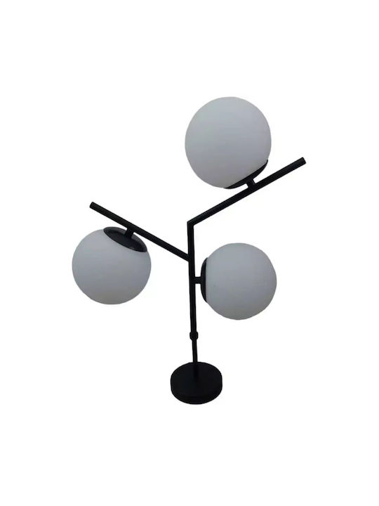 Stimeno Decorative Lamp with Socket for Bulb G9 Black