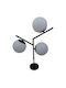 Stimeno Decorative Lamp with Socket for Bulb G9 Black