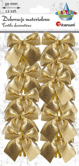 Titanum Craft Beads Gold 12pcs 50mm