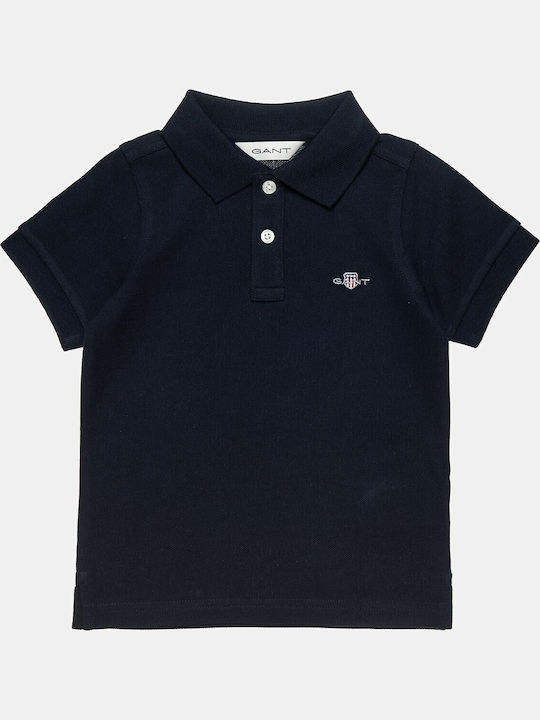 Παιδικό Polo Κοντομάνικο Navy Μπλε