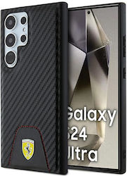 Ferrari Back Cover Blace (Galaxy S24 Ultra)