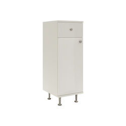 Zaria Cabinet de baie L30xA35xÎ85cm Alb