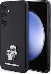 Karl Lagerfeld Back Cover Plastic / Leather Durable Black (Galaxy S24+)