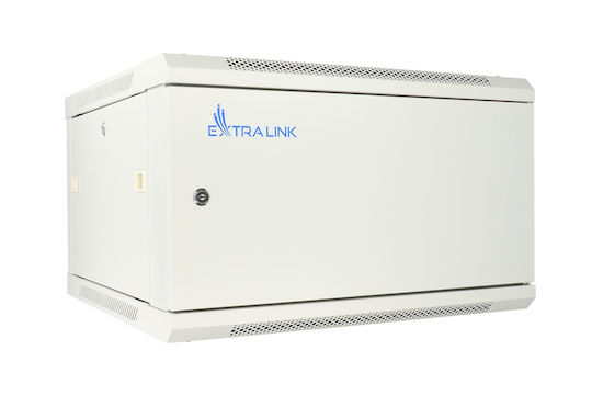 Extralink Επιτοίχια Καμπίνα Rack 6U Γκρι EX.13001