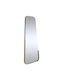 Aberto Design Smooth Wall Mirror Full Length with Black Wooden Frame 130x60cm 1pcs