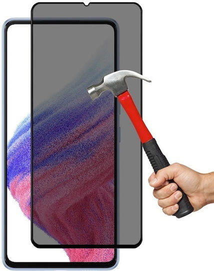 Full Glue Privacy Full Face Tempered Glass Black (Galaxy A34)