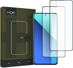 Hofi Full Face Tempered Glass Μαύρο (Redmi Note 13 4G)