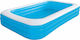 Avenli 3 Ringe Schwimmbecken PVC 1160lt Aufblasbar 305x183x56cm Hellblaue