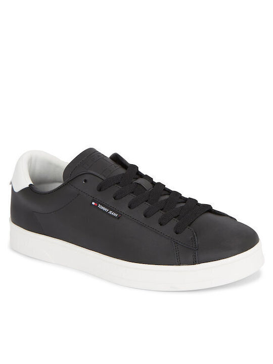 Tommy Hilfiger Bărbați Adidași Negru