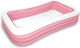 Intex Πισίνα PVC 1lt Φουσκωτή 305x183x56εκ. Ροζ