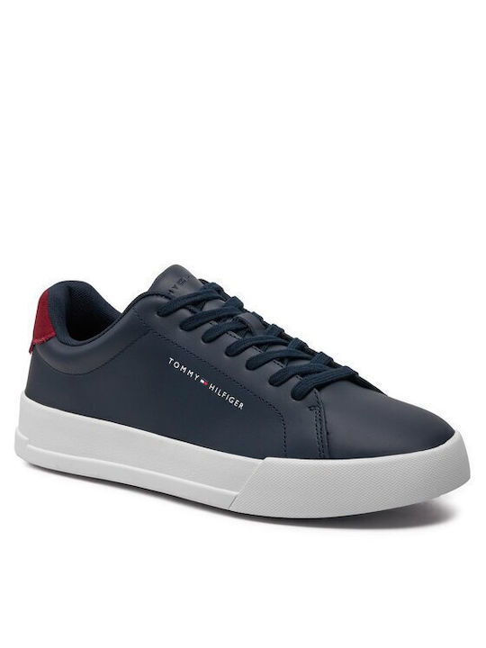 Tommy Hilfiger Th Court Ανδρικά Sneakers Desert Sky