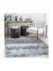 Saray Home Rug Rectangular Shaggy Furry Charcoal