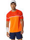 ASICS 2041A292-800 Men's Orange Tennis Shirt