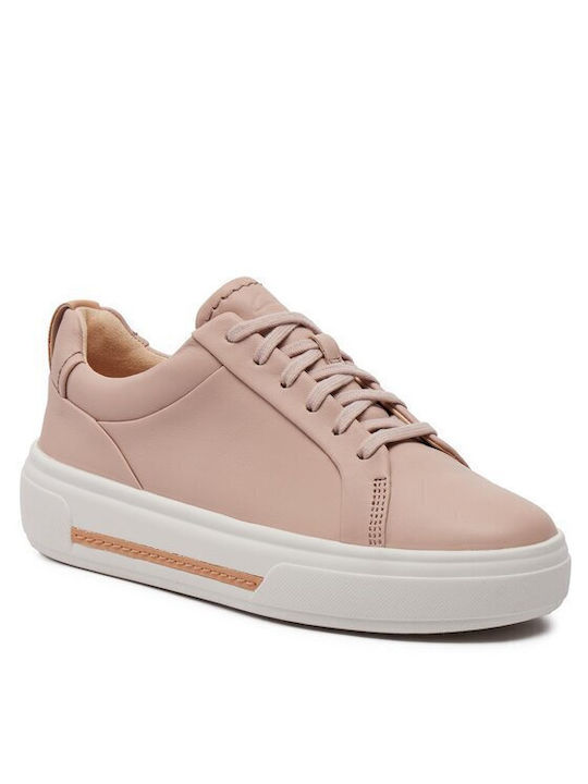 Clarks Γυναικεία Sneakers Rose Leather