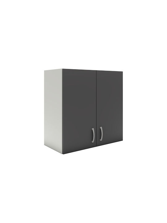 Karo Cabinet Wall Antracit/alb 60x30x60cm