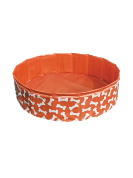 Swim Essentials Басейн за Куче 80εκ. Оранжев 1бр