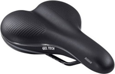 Force Gel Black Bicycle Saddle