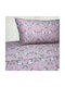 Astron Italy Set Cearceafuri Single Bumbac Unicorn Donuts Roz 175x260cm