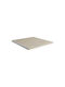 Travertine Square Table Surface made of Particleboard Travertin 60x60cm 1pcs