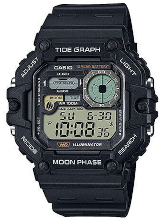 Casio Collection Ψηφιακό Ανδρικό Ρολόι Χρονογρά...