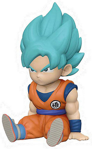 Plastoy Dragon Ball Son Goku Kinder Spardose Plastik Blau