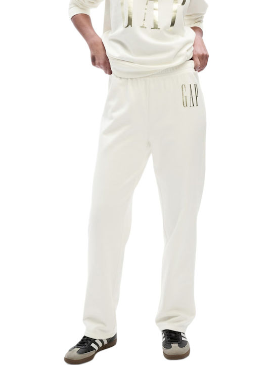 GAP Pantaloni de Trening Alb