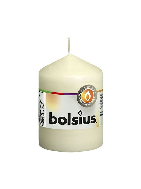 Bolsius Decorative Candle Ecru 5.8x8cm 1pcs