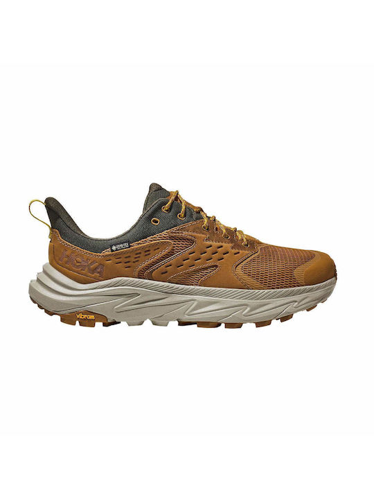Hoka Anacapa 2 Men's Hiking Shoes Waterproof with Gore-Tex Membrane Brown