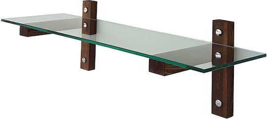 Ράφι Walnut 85x25x25εκ.